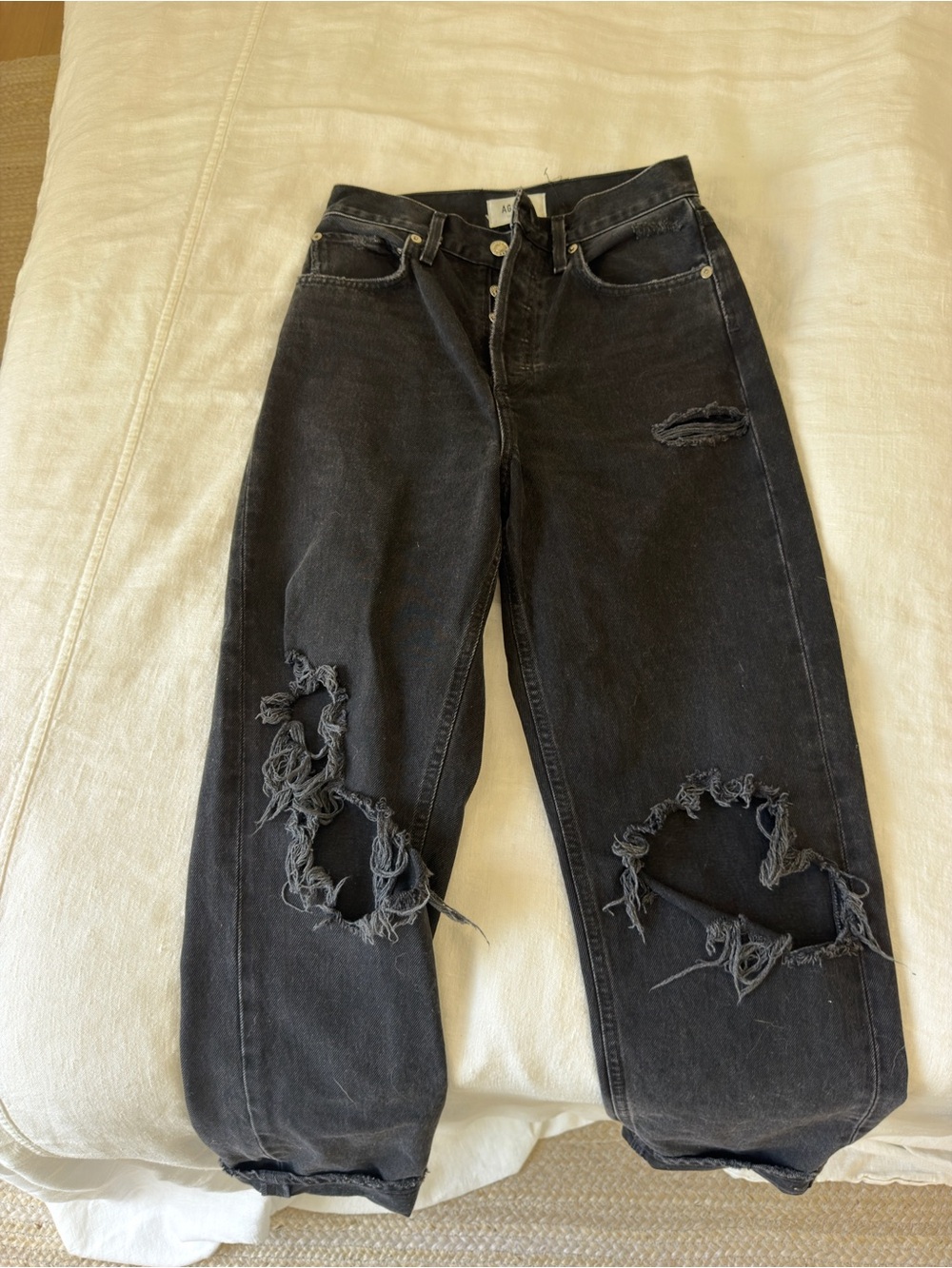 Agolde Black 90s Jean